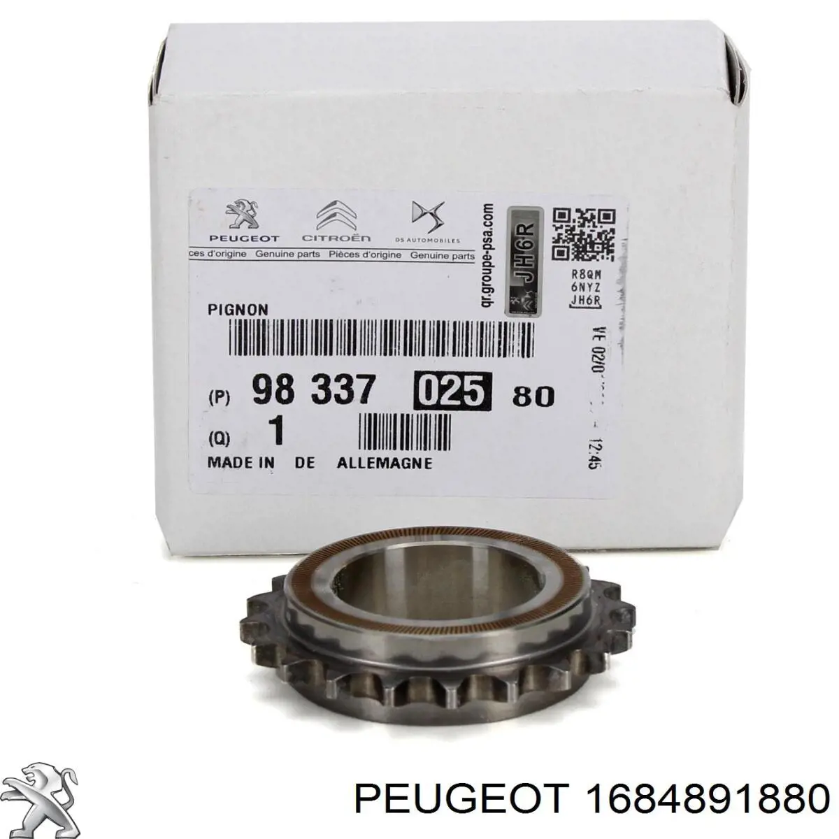 Kit de distribución 1684891880 Peugeot/Citroen
