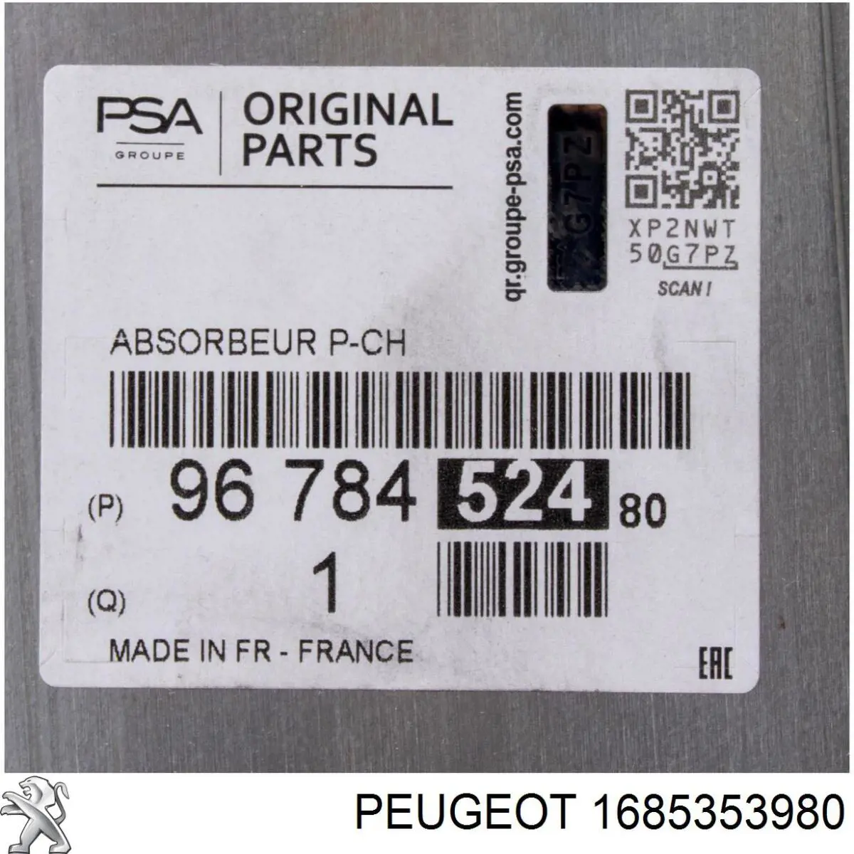Faro Peugeot/Citroen 1685353980 precio, desde 372,32 EUR