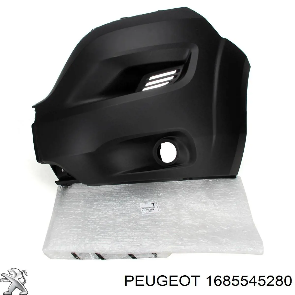 Parachoques delantero, parte izquierda 1685545280 Peugeot/Citroen