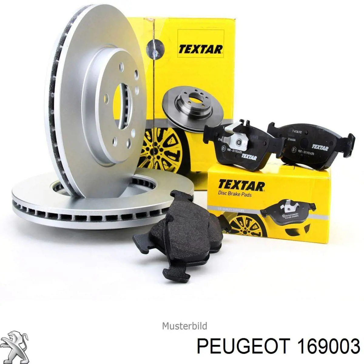 Freno de disco delantero Peugeot 205 1 741A, C