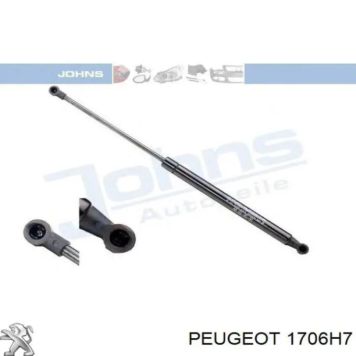 Tubo flexible de escape 170675 Peugeot/Citroen