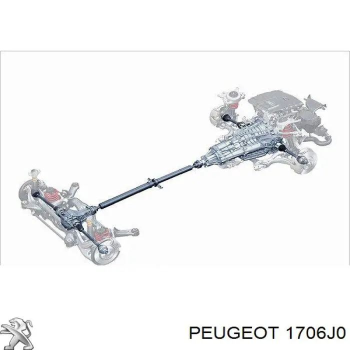 Catalizador 1706J0 Peugeot/Citroen