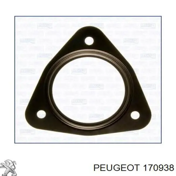 170938 Peugeot/Citroen junta, tubo de escape silenciador
