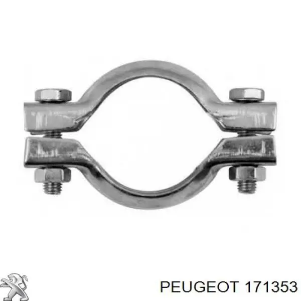 Abrazadera delantera del silenciador Peugeot/Citroen 171353 precio, desde 4,20 EUR