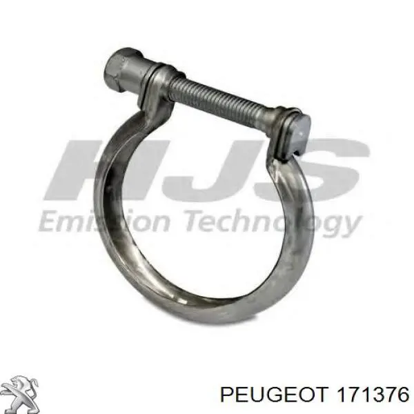 Comprar 171376 Peugeot/Citroen Abrazadera del colector de escape