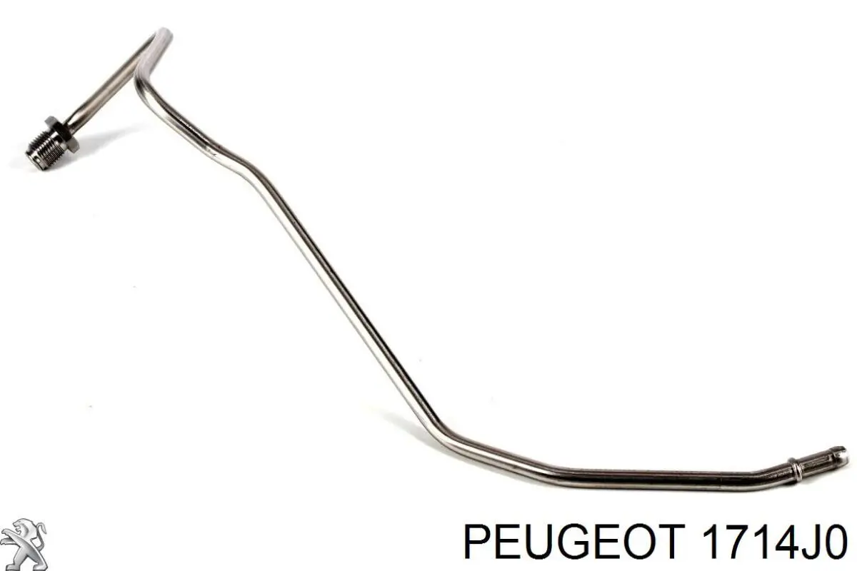 Tubo del sensor de presión de gases de escape Peugeot/Citroen 1714J0 precio, desde 31,05 EUR
