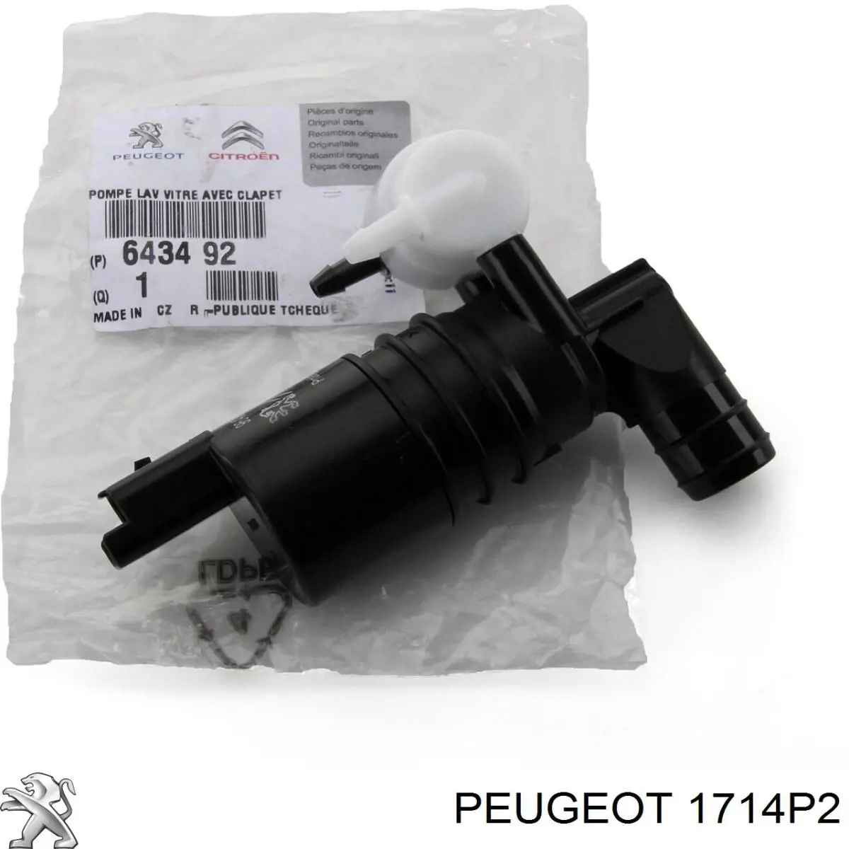 Tubo sensor de presión de escape para Peugeot 3008 