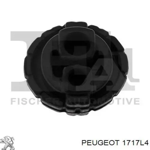 Comprar 1717L4 Peugeot/Citroen Silenciador central