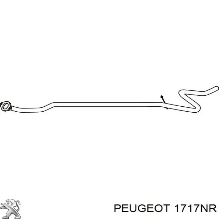 1688272680 Peugeot/Citroen silenciador del medio