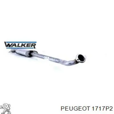Silenciador central Peugeot/Citroen 1717P2 precio, desde 71,56 EUR