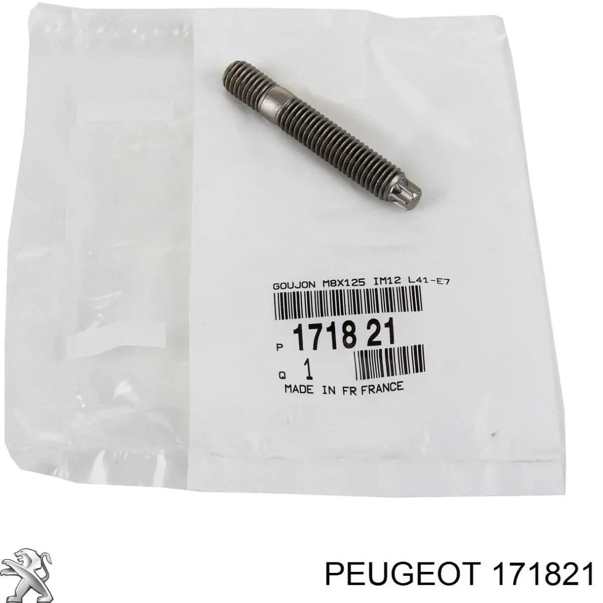 Comprar 171821 Peugeot/Citroen Espárrago del colector de escape
