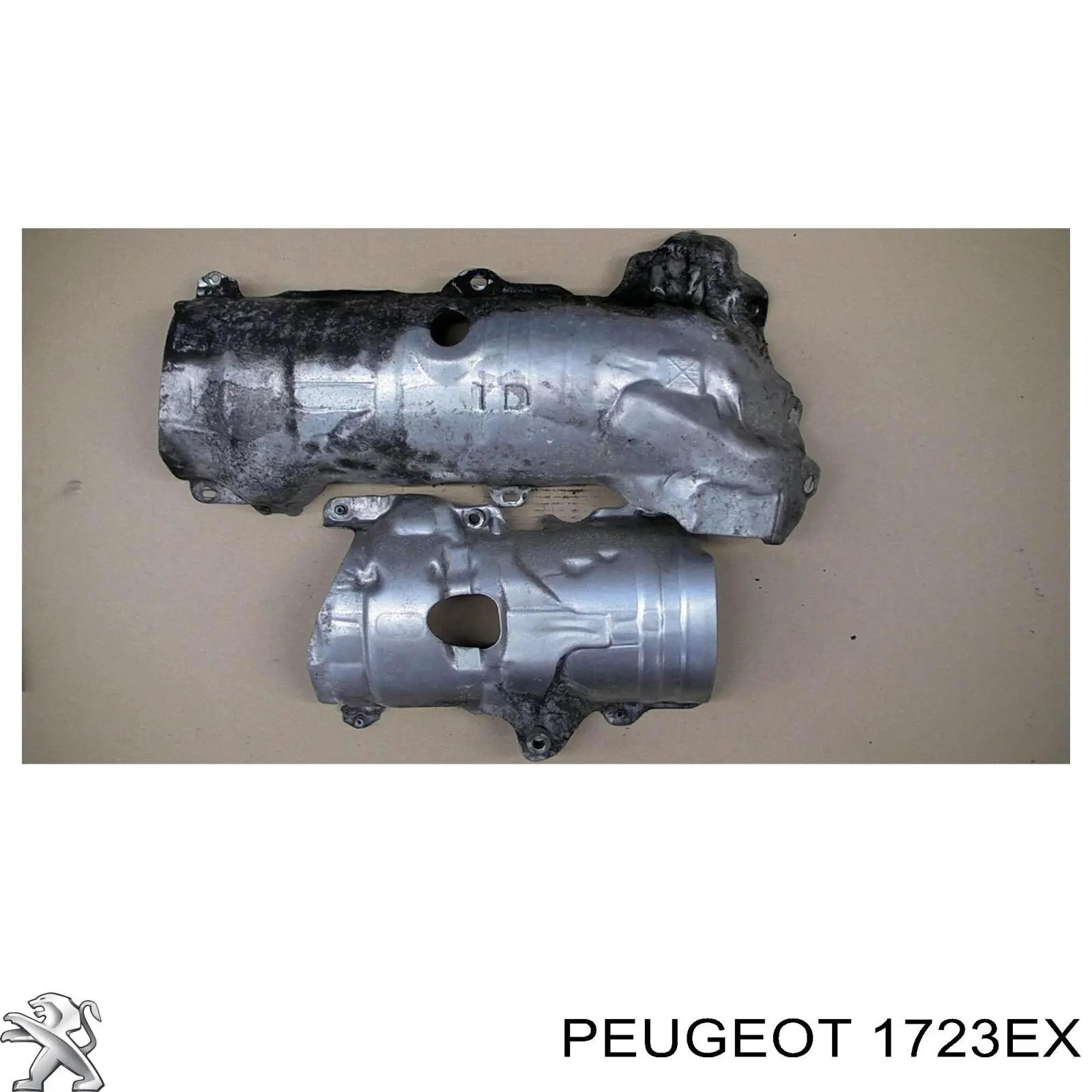 Escudo térmico del colector de escape Peugeot/Citroen 1723EX precio, desde 54,30 EUR
