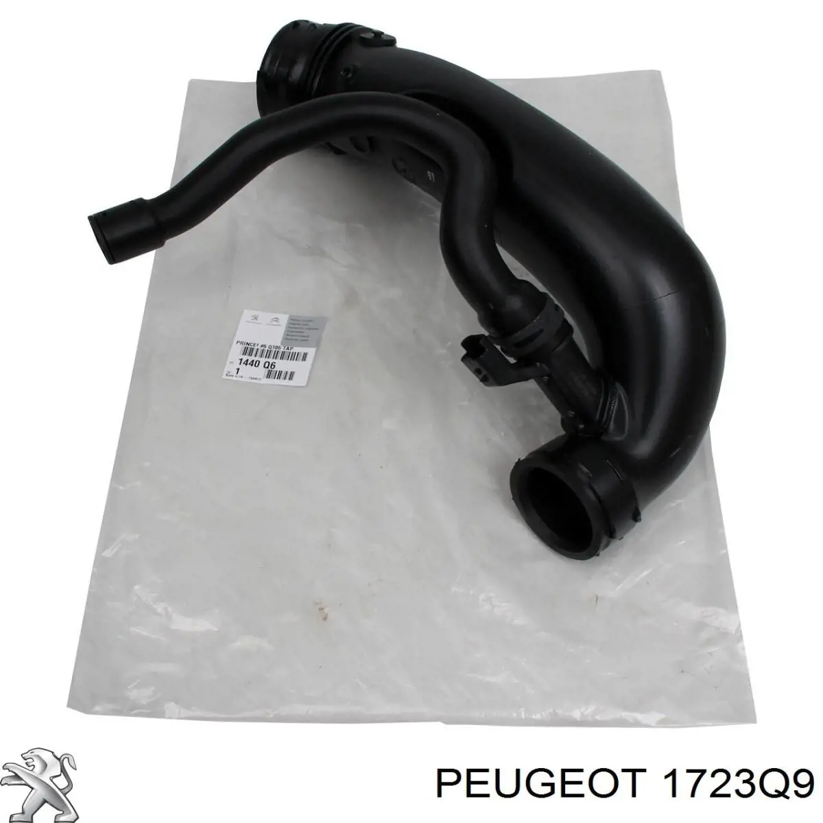 Escudo térmico del colector de escape Peugeot/Citroen 1723Q9
