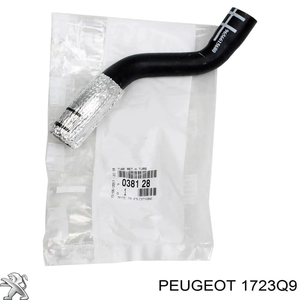 Comprar 1723Q9 Peugeot/Citroen Escudo térmico del colector de escape