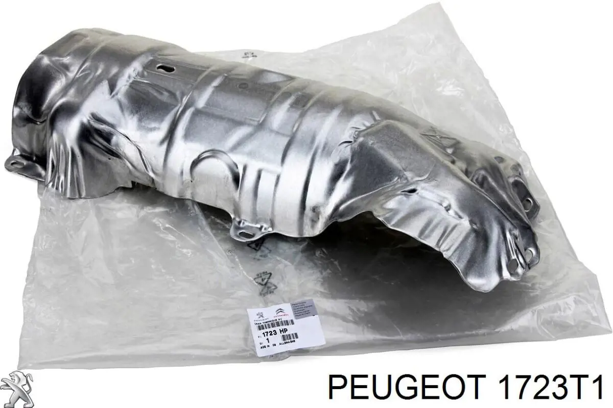 Proteccion Del Colector De Escape ( Escudo Termico ) para Peugeot 407 (6D)