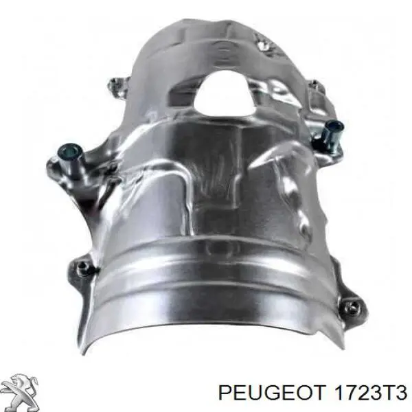 1723T3 Peugeot/Citroen proteccion del colector de escape ( escudo termico )