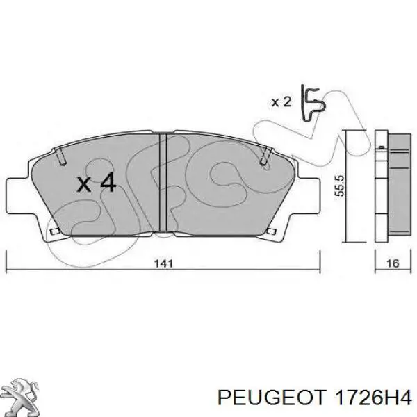 172682 Peugeot/Citroen