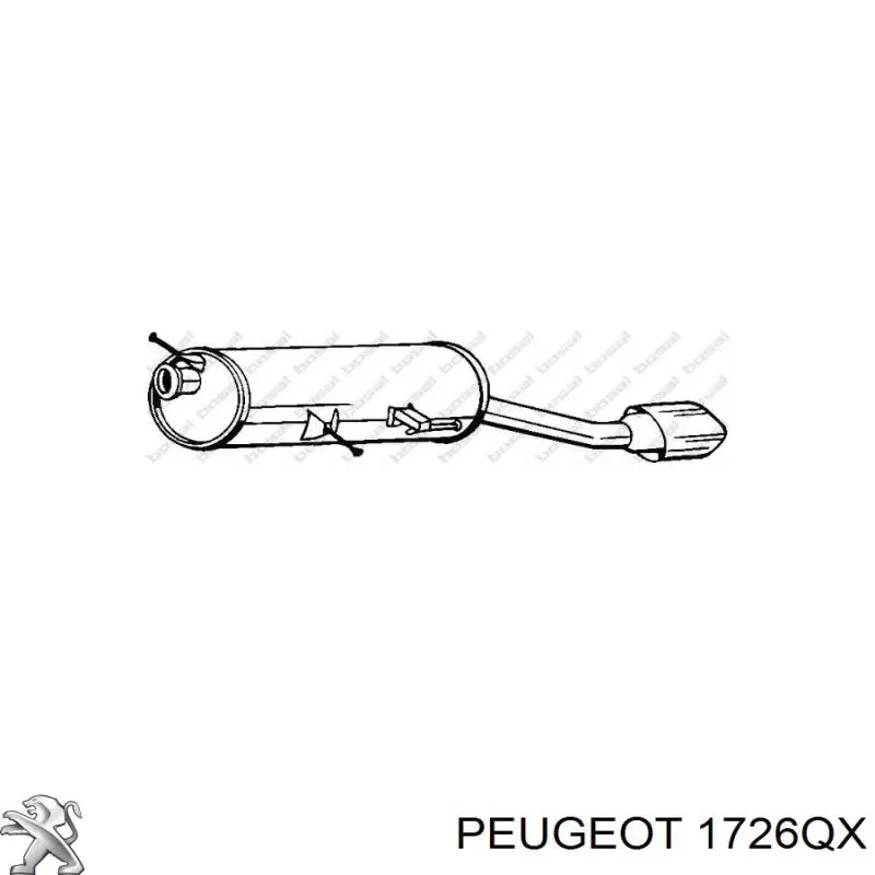 Silenciador trasero Bosal 190169 precio, desde 87,26 EUR