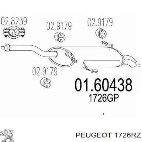 1726RZ Peugeot/Citroen