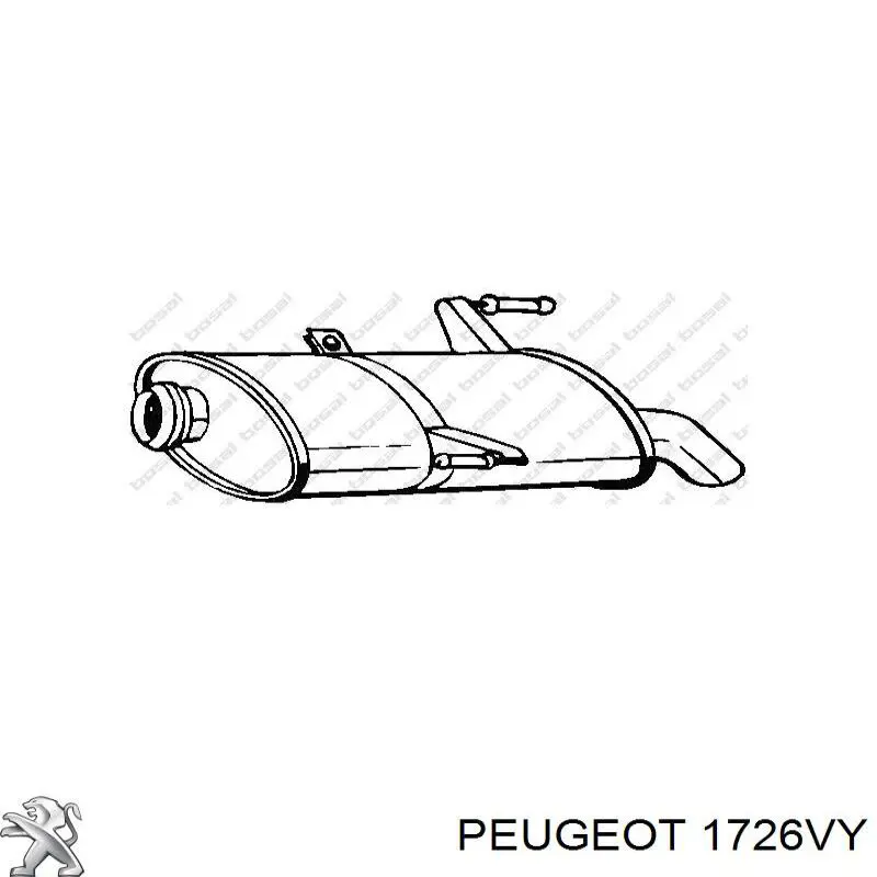 214-953 Georg Fisher silenciador posterior