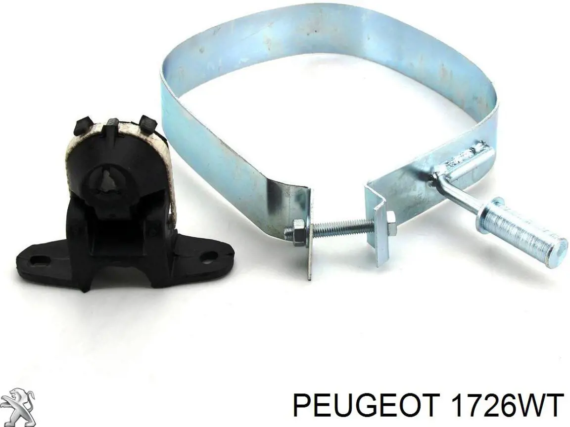00001726KX Peugeot/Citroen silenciador posterior