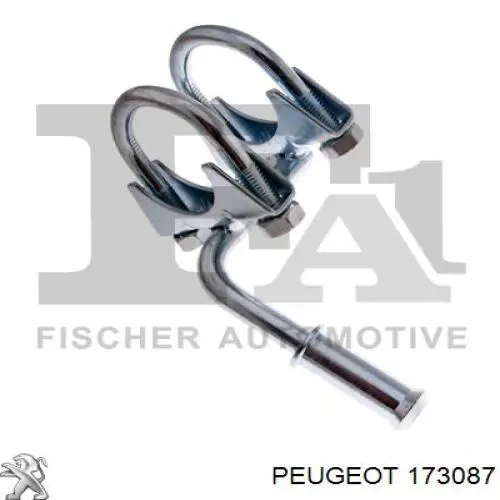 Comprar 173087 Peugeot/Citroen Silenciador trasero