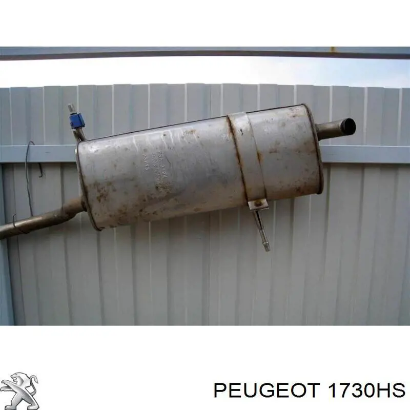 Silenciador trasero Peugeot/Citroen 1730HS precio, desde 291,16 EUR