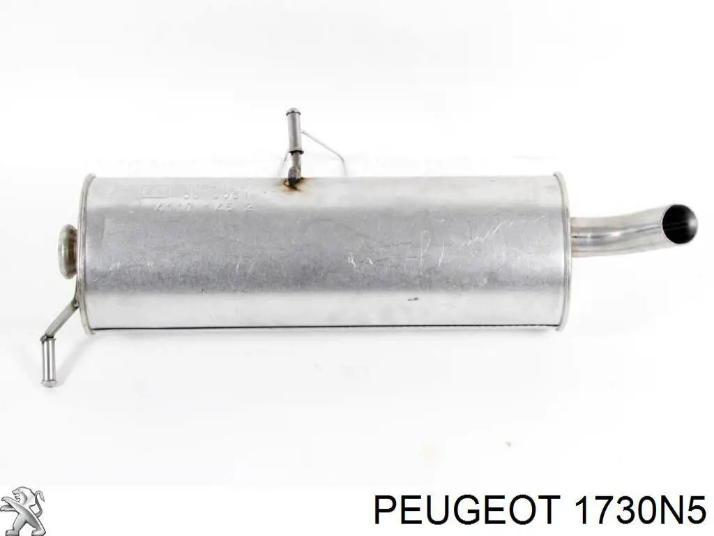 Comprar 1730N5 Peugeot/Citroen Silenciador trasero
