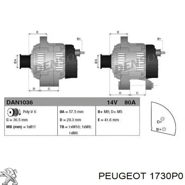 1730P0 Peugeot/Citroen