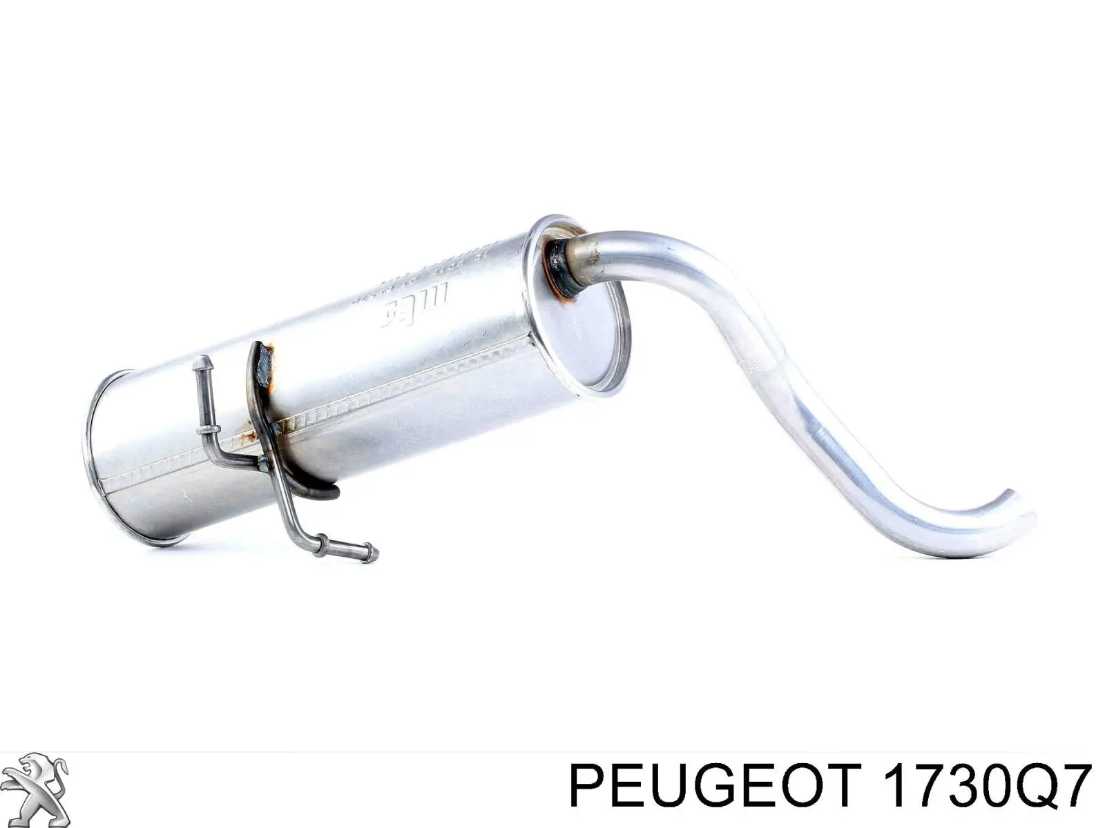 Comprar 1730Q7 Peugeot/Citroen Silenciador trasero