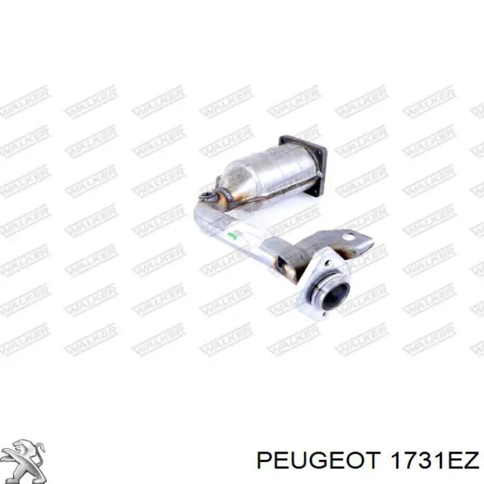 1731EZ Peugeot/Citroen catalizador