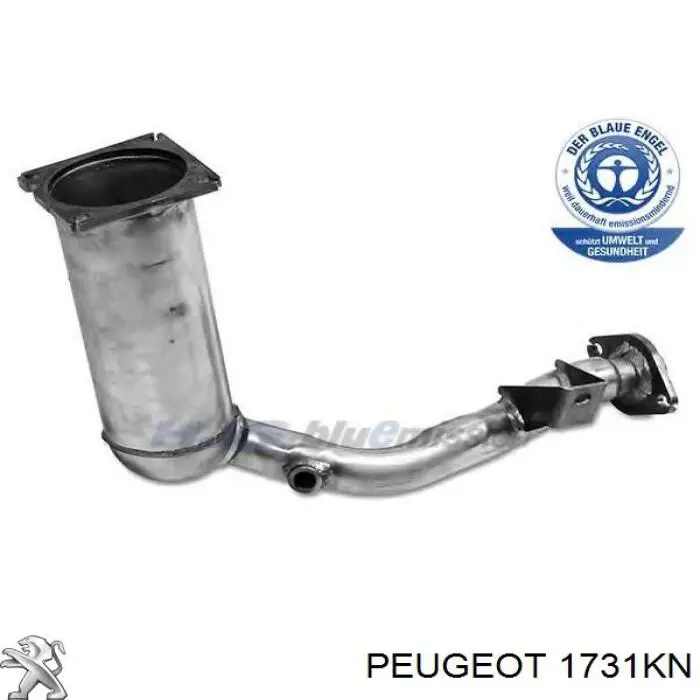 Catalizador Peugeot/Citroen 1731KN precio, desde 171,57 EUR