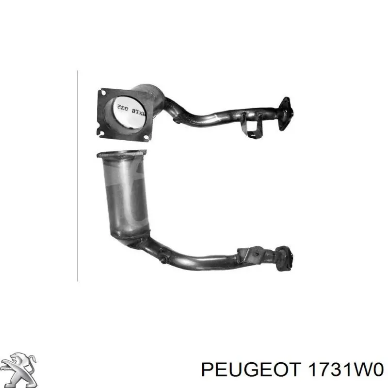 Catalizador Peugeot/Citroen 1731W0 precio, desde 137,93 EUR