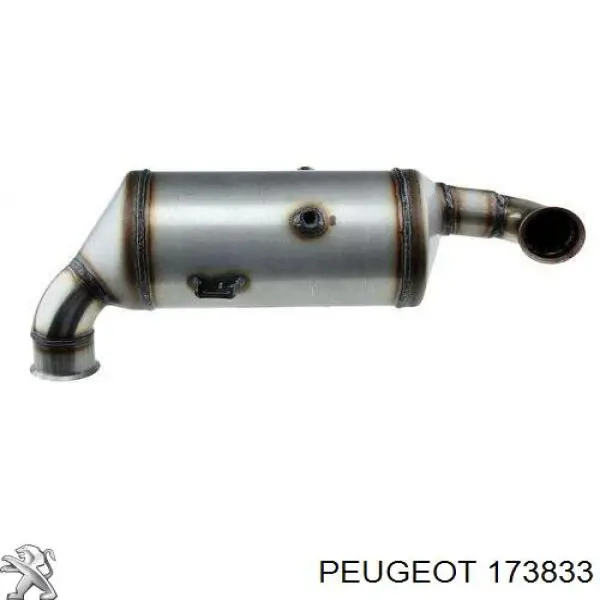 173833 Peugeot/Citroen catalizador