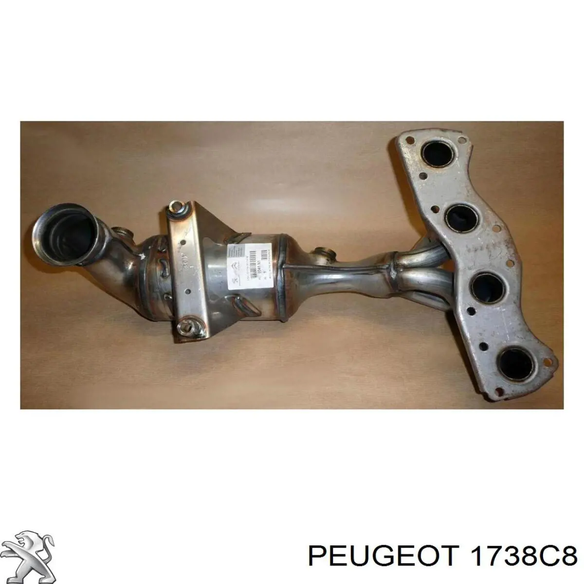 Catalizador 1738C8 Peugeot/Citroen