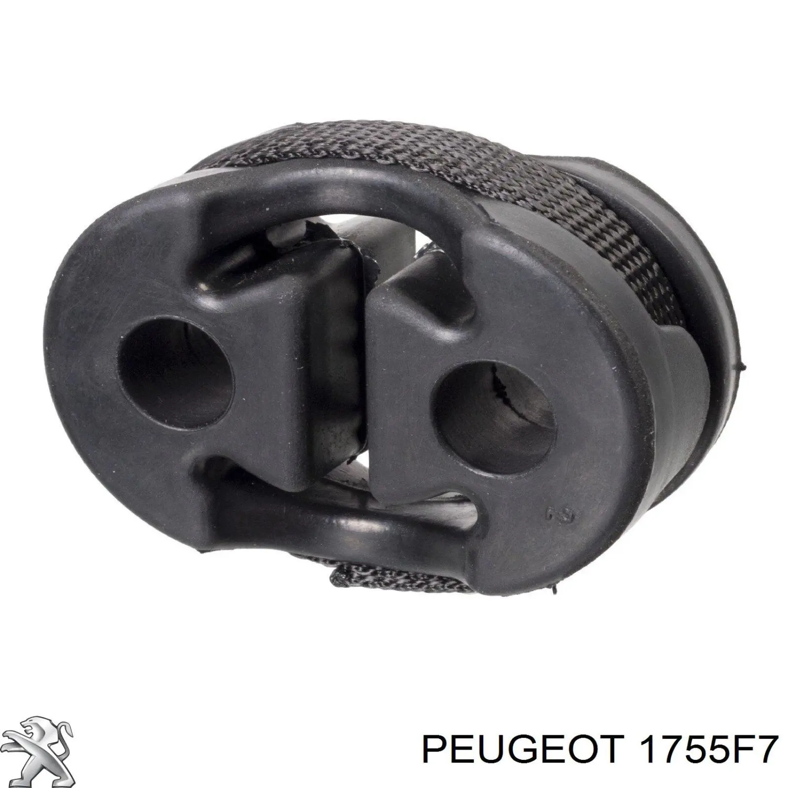 1755F7 Peugeot/Citroen soporte, silenciador