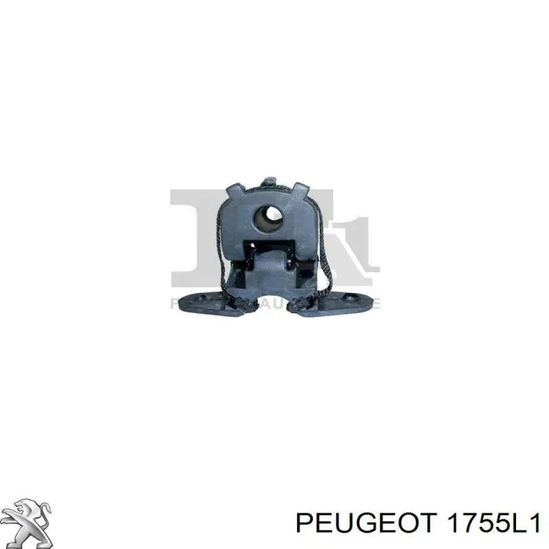Comprar 1755L1 Peugeot/Citroen Abrazadera de tubo de escape trasera