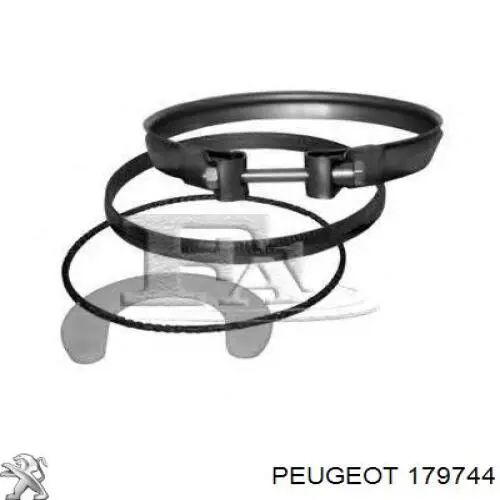 Abrazadera de fijación del catalizador a la turbina Peugeot/Citroen 179744 precio, desde 55,12 EUR