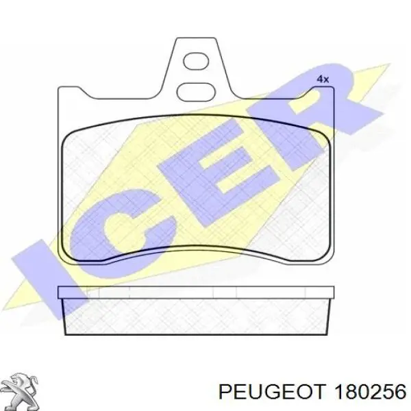 Comprar 180256 Peugeot/Citroen Soporte de motor derecho