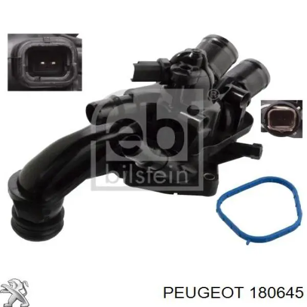 180645 Peugeot/Citroen Cojín del motor superior derecho