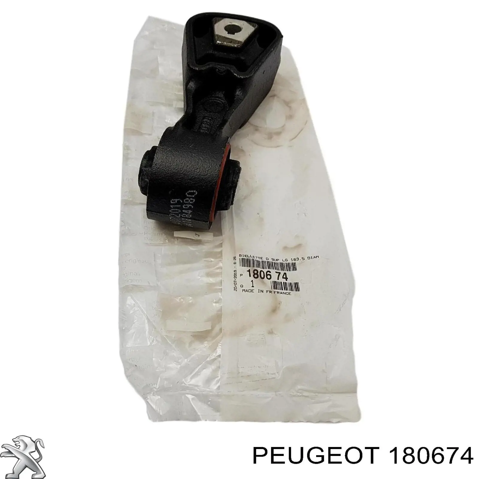 Soporte superior derecho del motor 180674 Peugeot/Citroen