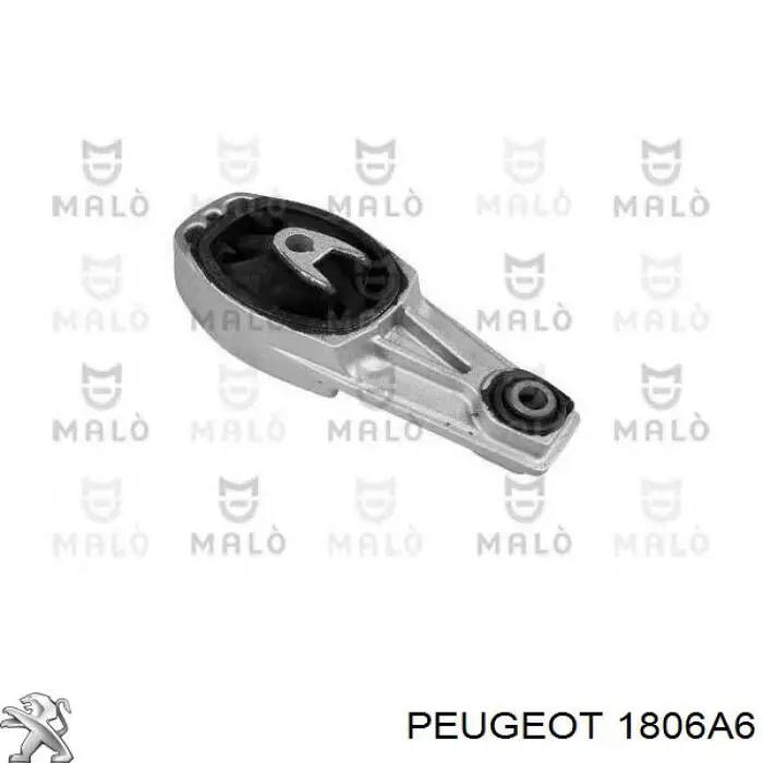 Soporte de motor trasero Peugeot 208 CA, CC