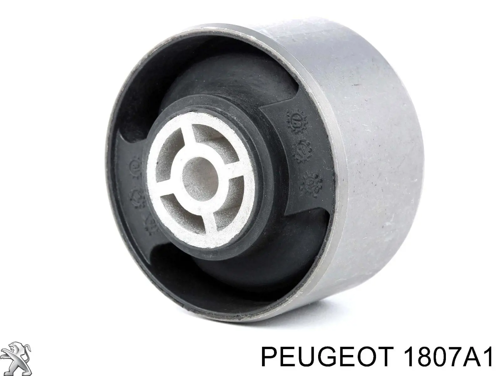 1807A1 Peugeot/Citroen soporte, motor, trasero, silentblock