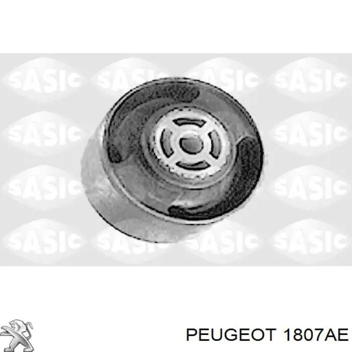 1807AE Peugeot/Citroen soporte, motor, trasero, silentblock