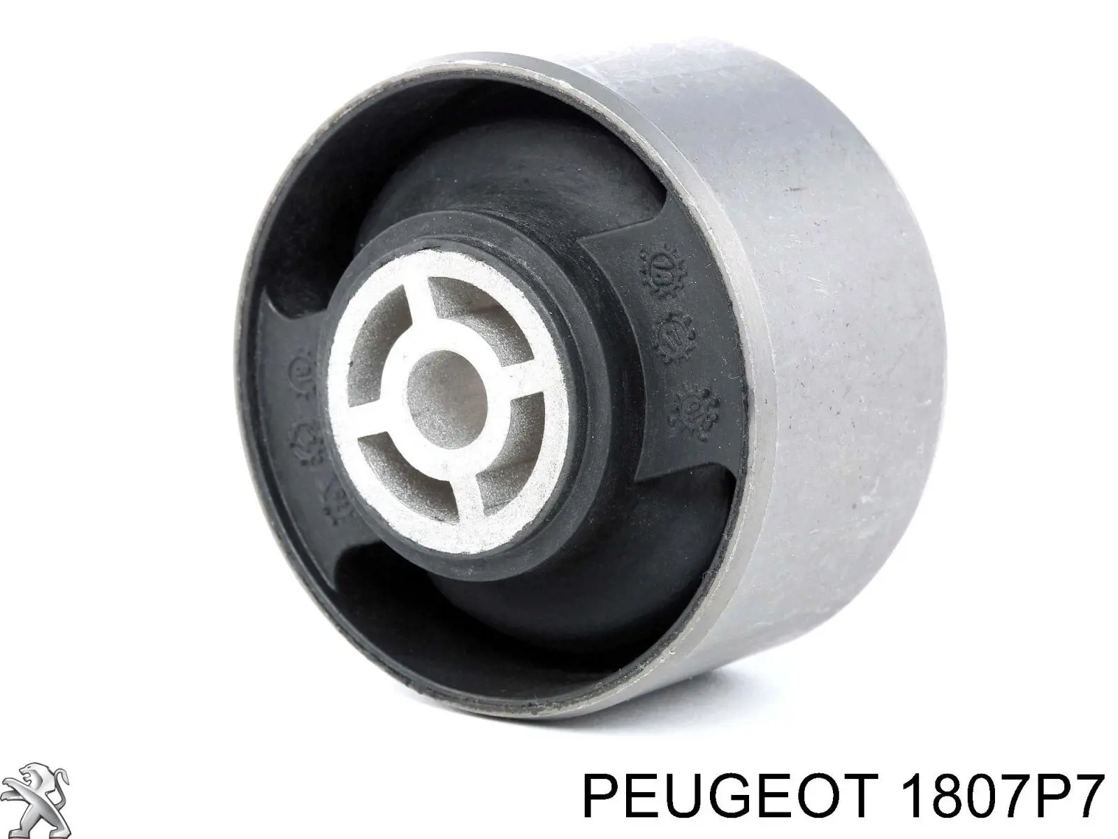 1807P7 Peugeot/Citroen soporte, motor, trasero, silentblock