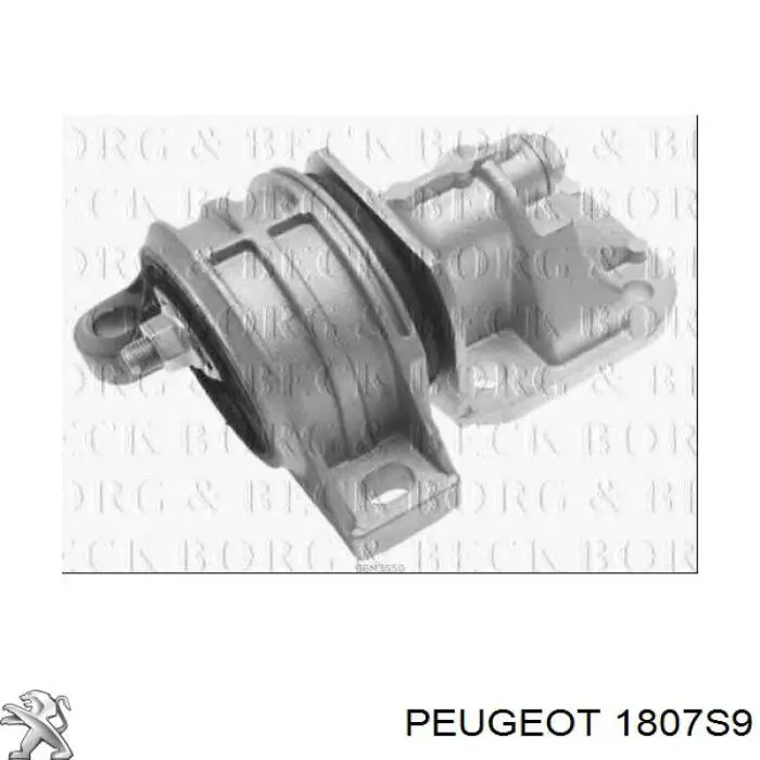 1807S9 Peugeot/Citroen soporte motor izquierdo