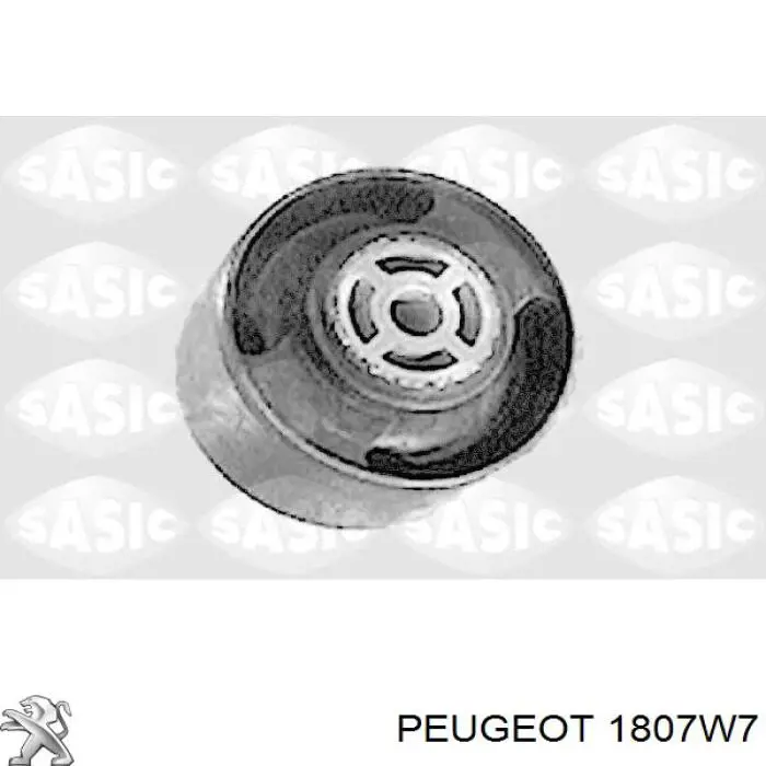 1807W7 Peugeot/Citroen soporte, motor, trasero, silentblock