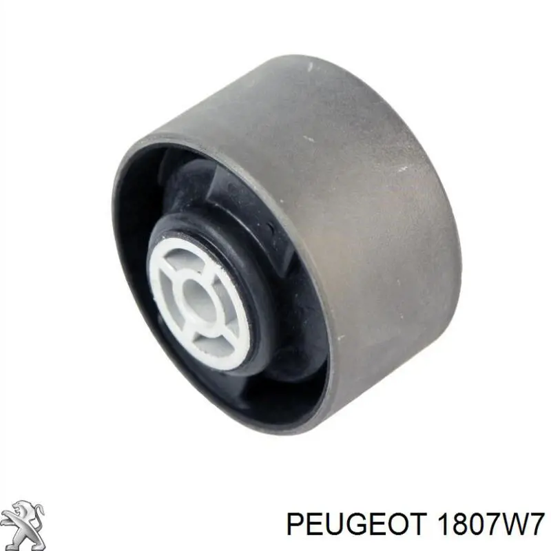 Soporte trasero de motor con silentblock 1807W7 Peugeot/Citroen