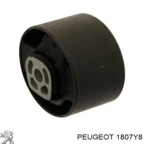 1807Y8 Peugeot/Citroen soporte, motor, trasero, silentblock