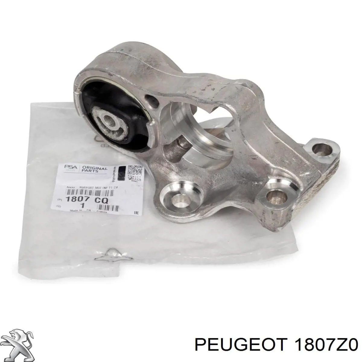 Soporte de motor trasero 1807Z0 Peugeot/Citroen